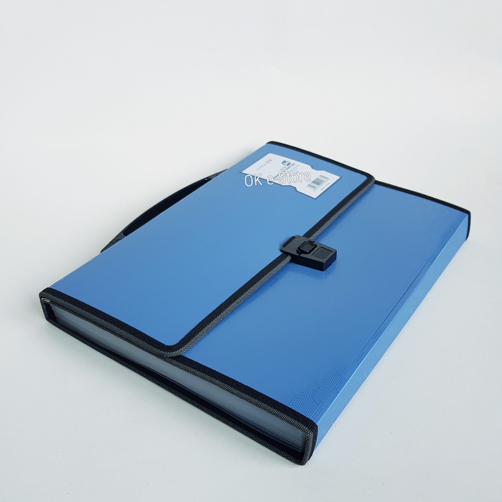 A4 EXPANDING FILE 13 POCKETS, BLUE, 1PC Shopee Malaysia