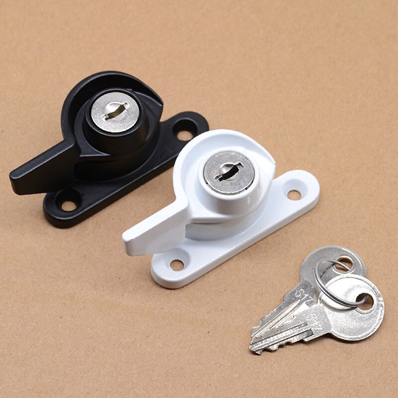 2pcs Key Locking Sash Window Jammer Timber Composite Door Window