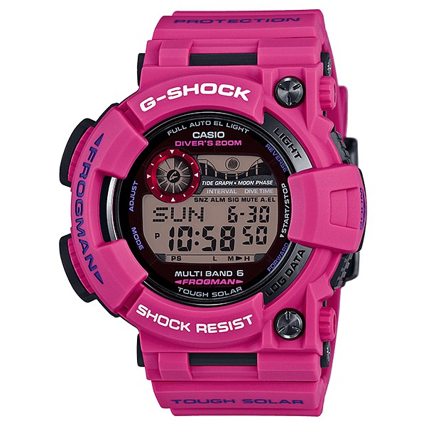 g shock frogman function