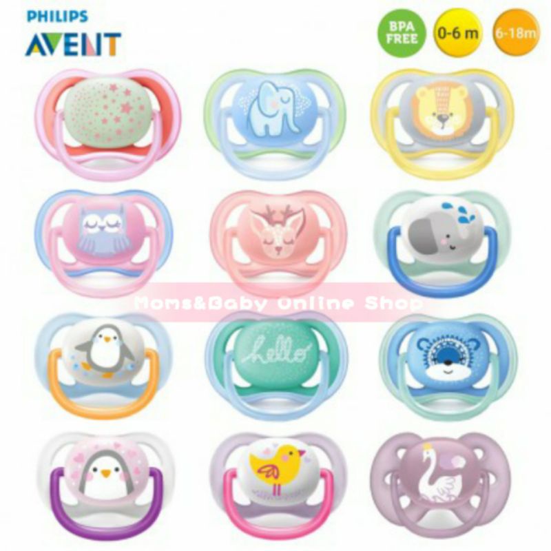 Philips Avent Ultra Soft / Ultra Air / Classic Orthodontic Soother