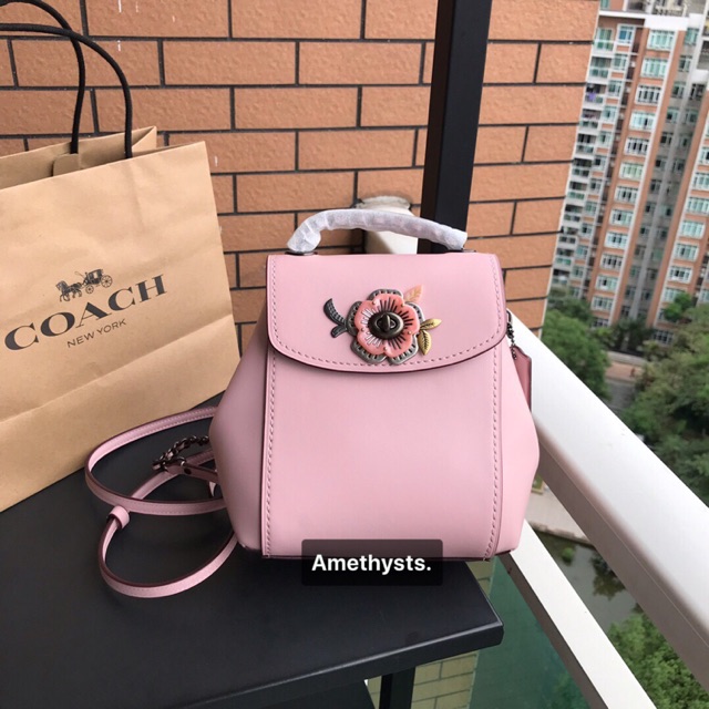 coach parker bag pink