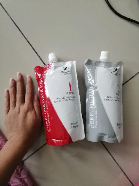 Hair Rebonding Cream Ubat Krim Lurus Rambut -Rebonding 