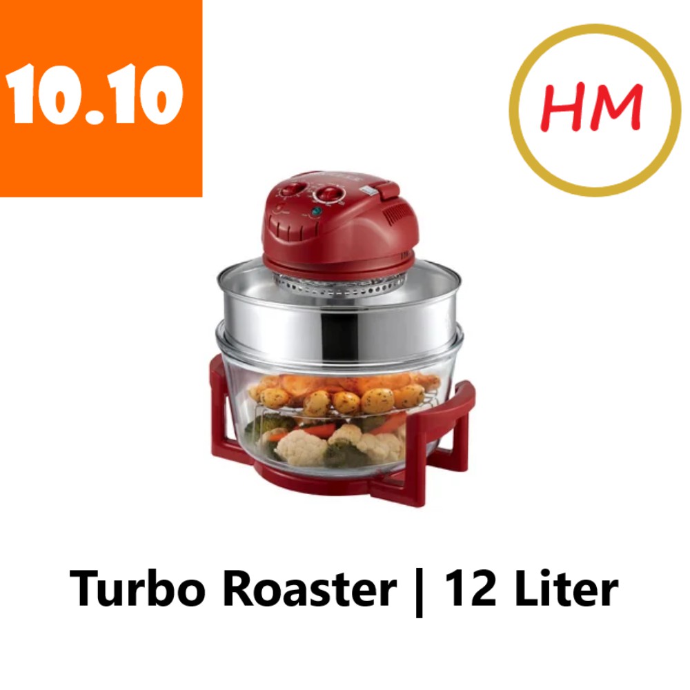 La Gourmet Turbo Roaster HTA12 (Convection Oven, Air Fryer) Shopee