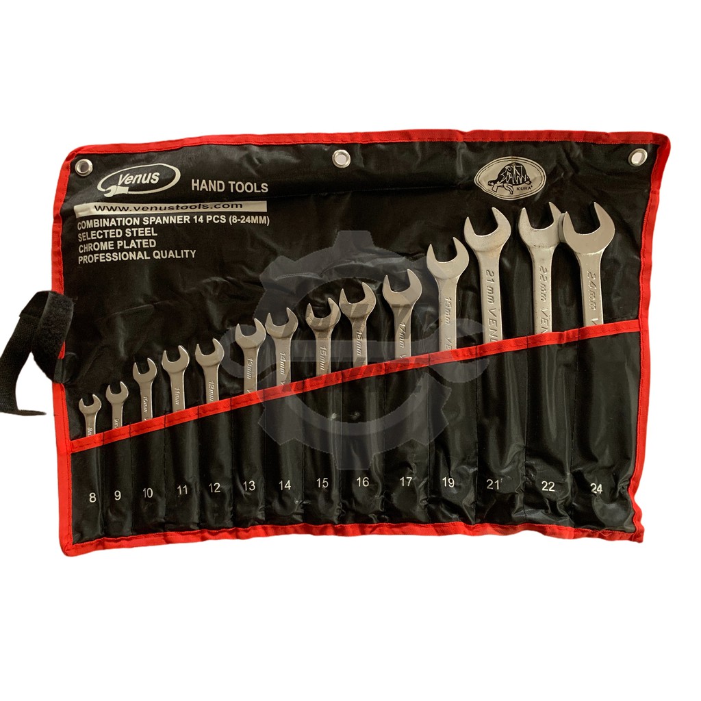 VENUS SPANAR SET. 824MM VENUS Combination Wrench Spanner (MADE IN