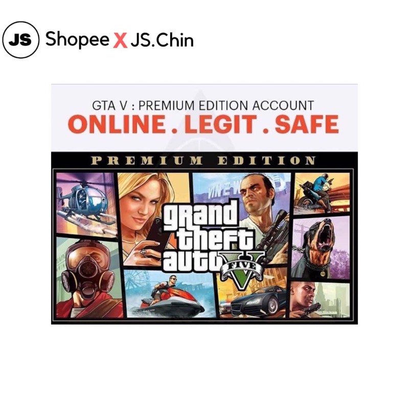 Grand Theft Auto V Premium Edition Account Epic Games Watch Dog 2 Shopee Malaysia