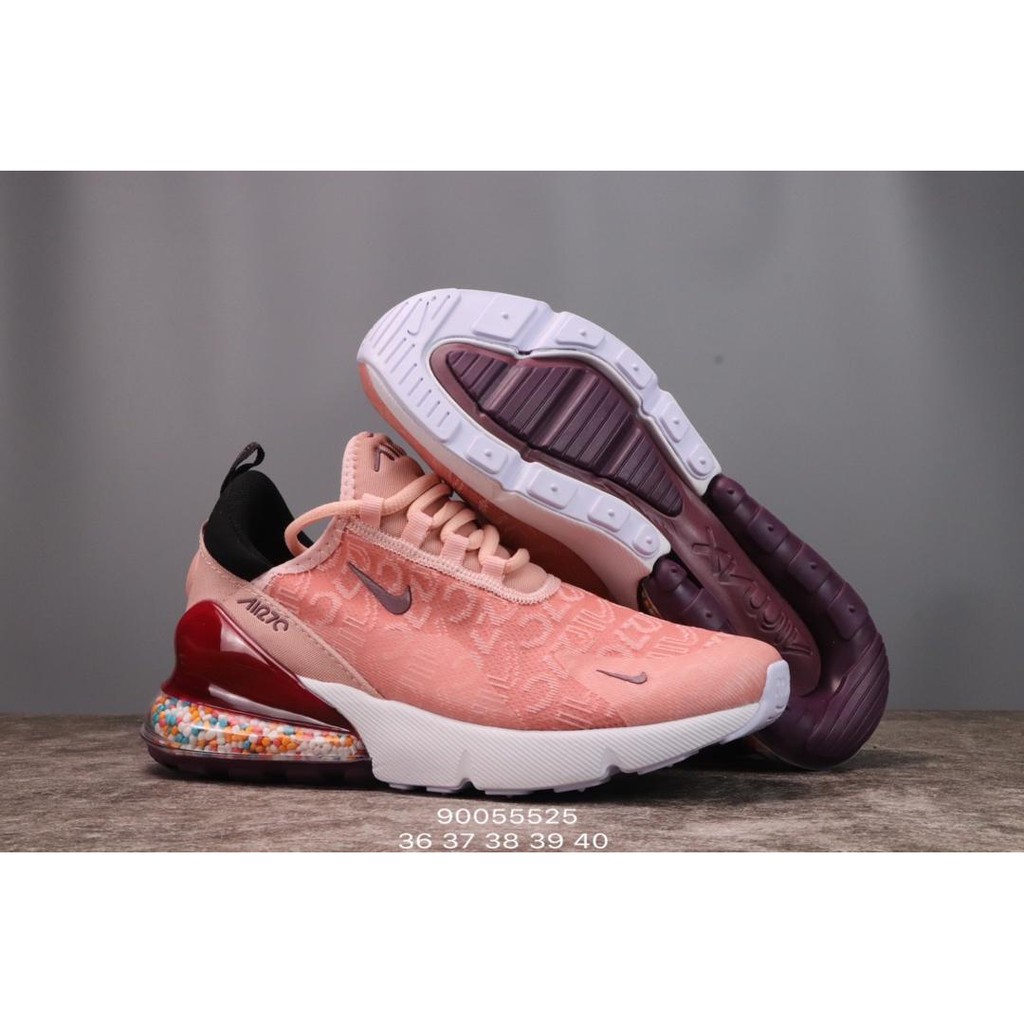 nike air max 270 flyknit women's pink