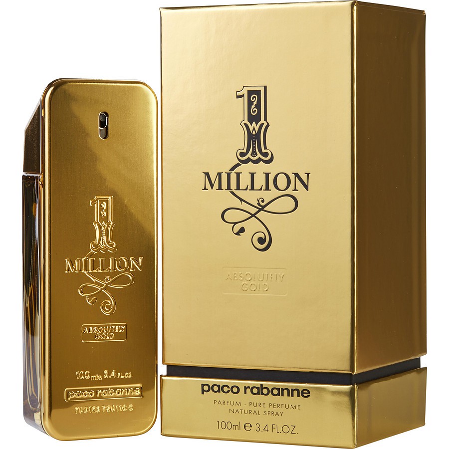 Paco Rabanne 1 Million Absolutely Gold perfume for Men 100ml EDP ...