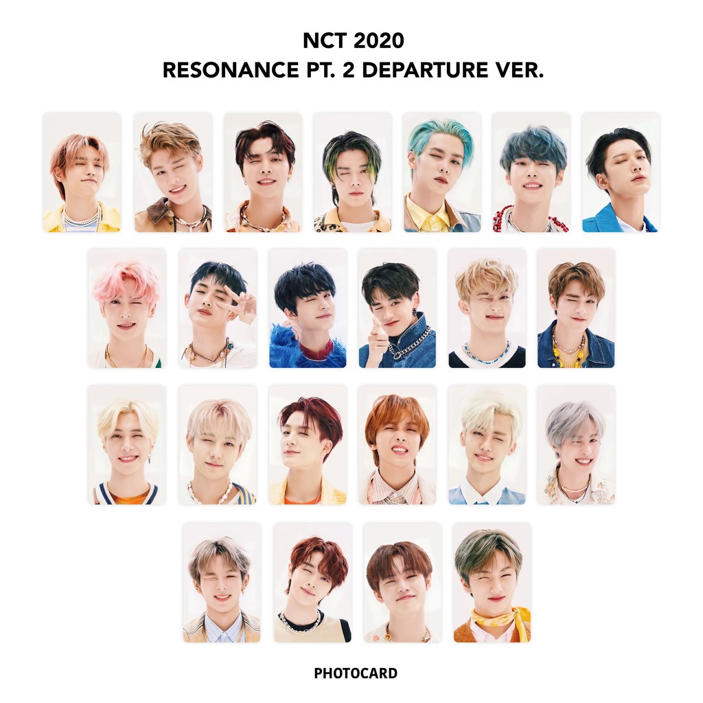 Photocard NCT 2020 Resonance Pt. 2 Contents 23 pcs | Shopee Malaysia