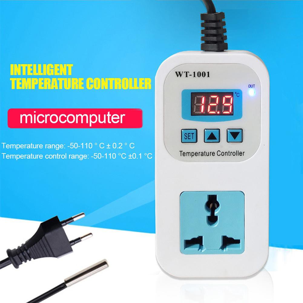 Digital Thermostat Regulator Temperature Controller Socket Outlet  EU//US Plug