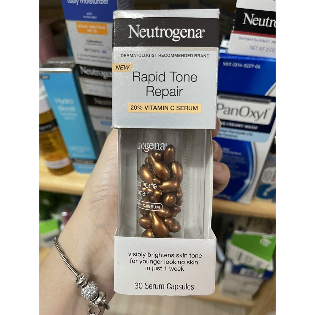 Neutrogena Rapid Tone Repair 20 Vitamin C Serum (Box of 30 capsules