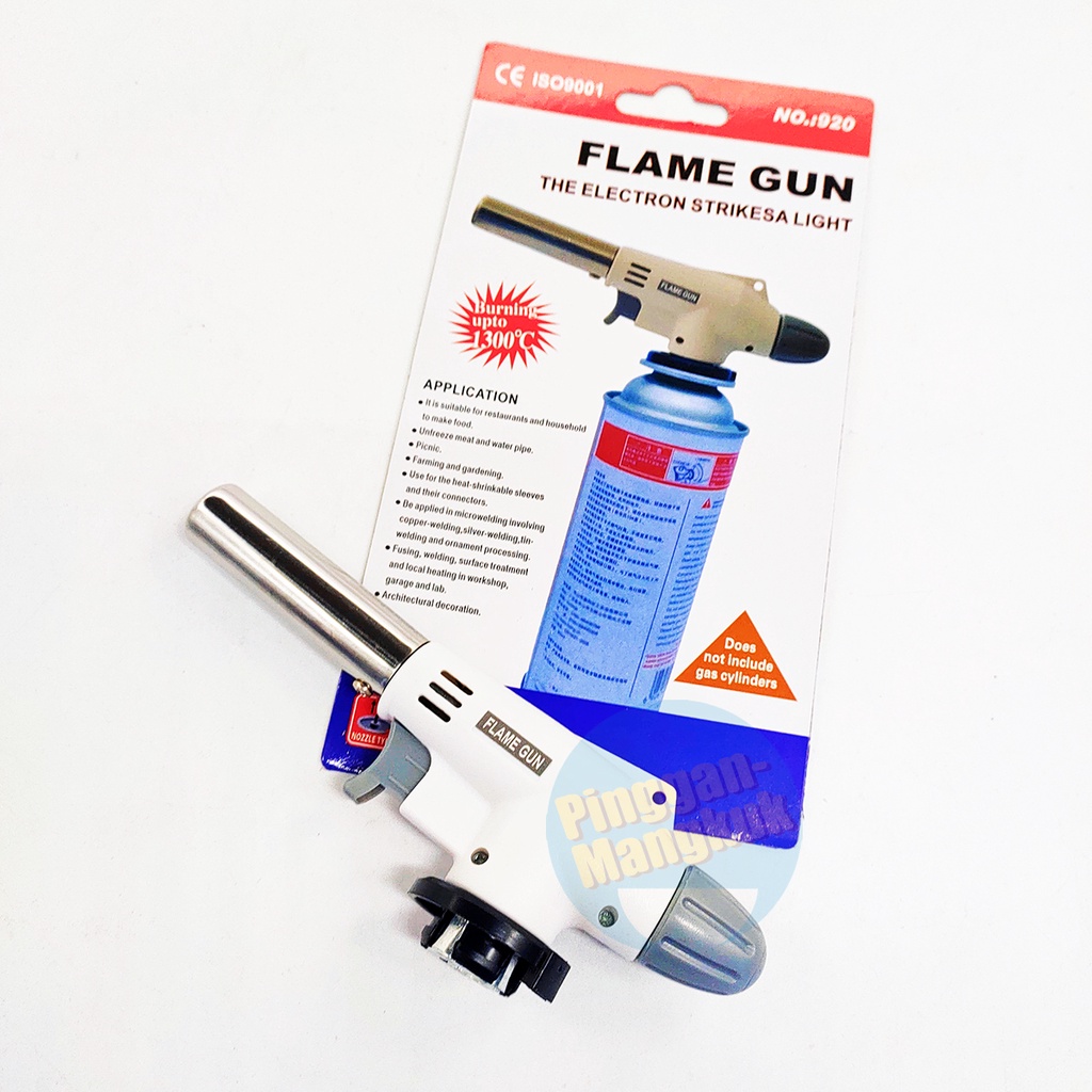 Butane Torch Kitchen Blow Lighter Culinary Torches Head Adjustable Flame For Creme Brulee Baking