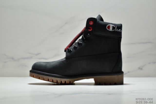 timberland x champion grey