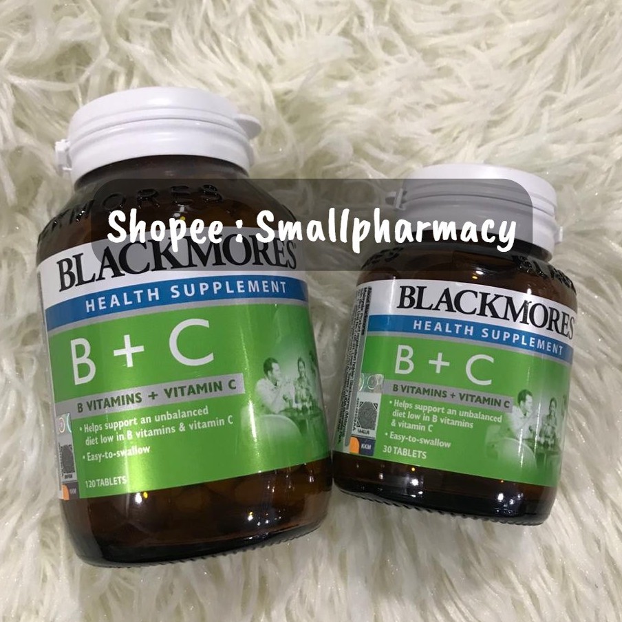 Blackmores Vitamin B + C 30s / 120s Shopee Malaysia