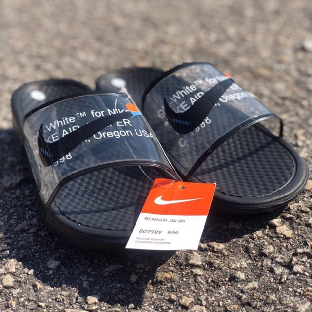 nike off white sandals