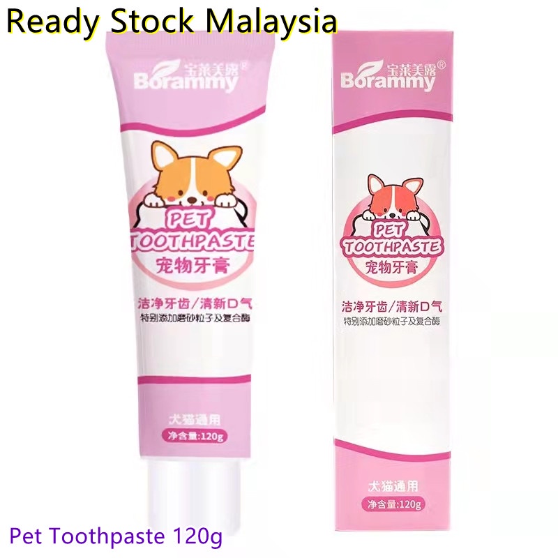 [Malaysia Ready Stock] Pet Toothpaste 120g teeth care and teeth clear
