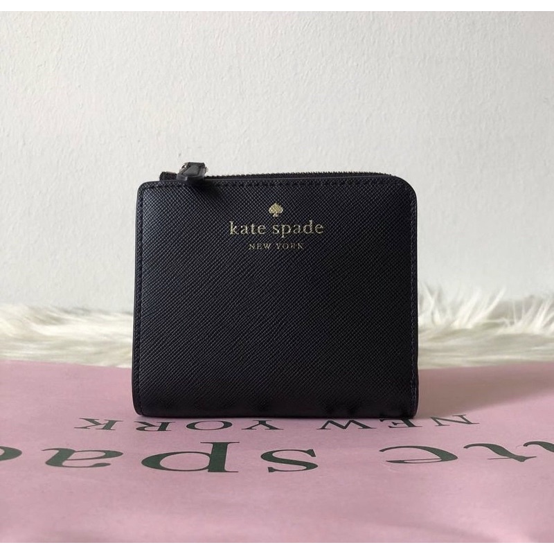 Kate spade L zip bifold wallet | Shopee Malaysia