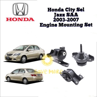 ENGINE MOUNTING AUTO SET HONDA CITY SEL ISDI VTEC / JAZZ GD 2003 