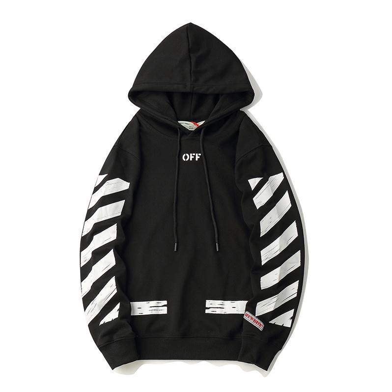 off white colorful hoodie