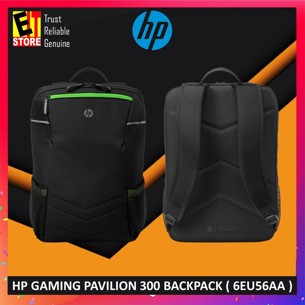 Hp Gaming Pavilion 300 Backpack 6eu56aa Shopee Malaysia 3752