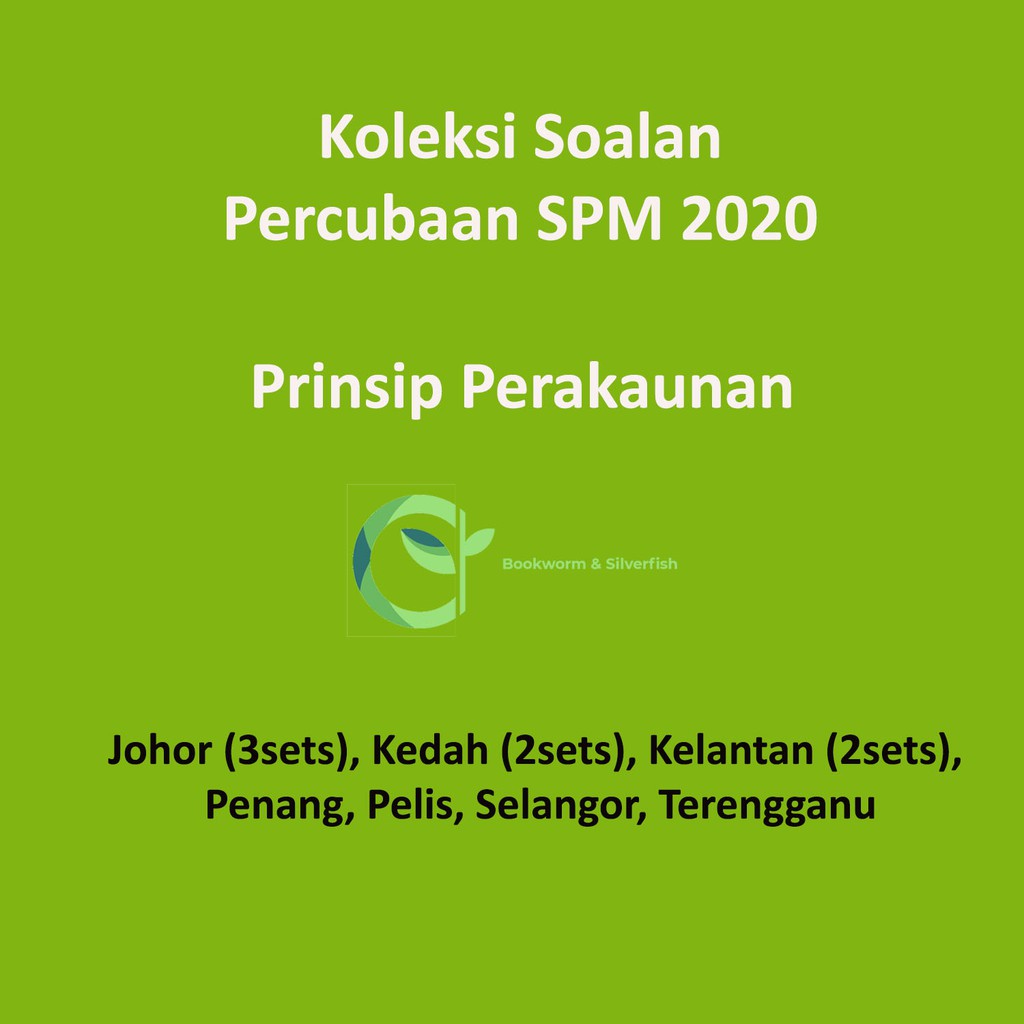 Koleksi Soalan Percubaan Spm 2020 2019 2018 Prinsip Perakaunan Shopee Malaysia