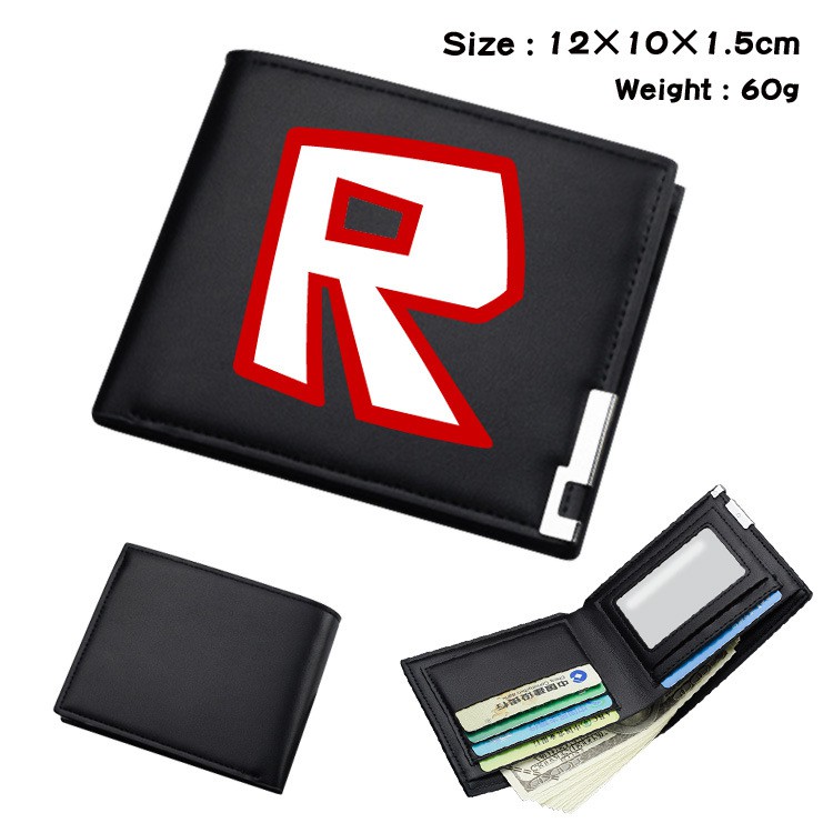 Virtual World Roblox Black Wallet Movie Wallet Watch Pen Wallet Folding Wallet Shopee Malaysia - black watch roblox