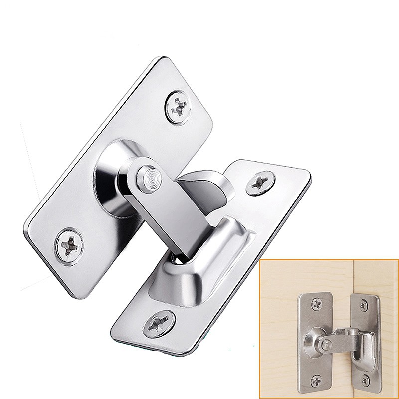 Right Angle Lock 90 Degree Door Buckle For Bathroom Barn Door