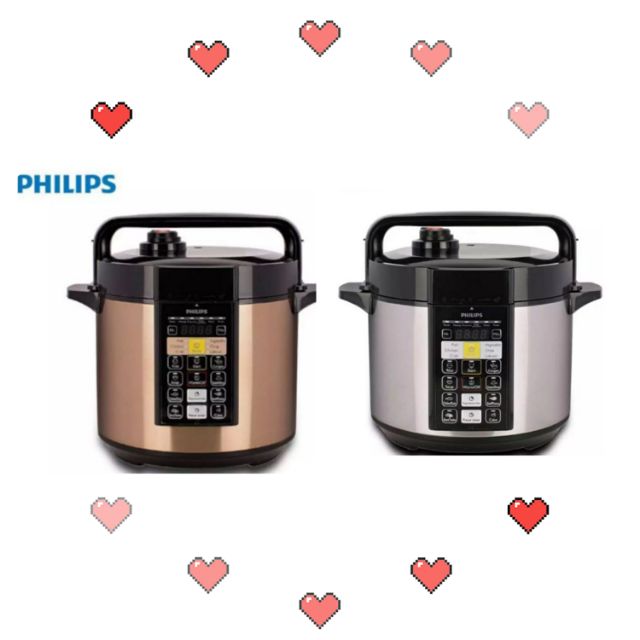 PROMOTION READY STOCK✨Philip HD2136 5L ／HD2139 6L／HD2137 6L /HD2133  5L pressure cooker(ready stock)