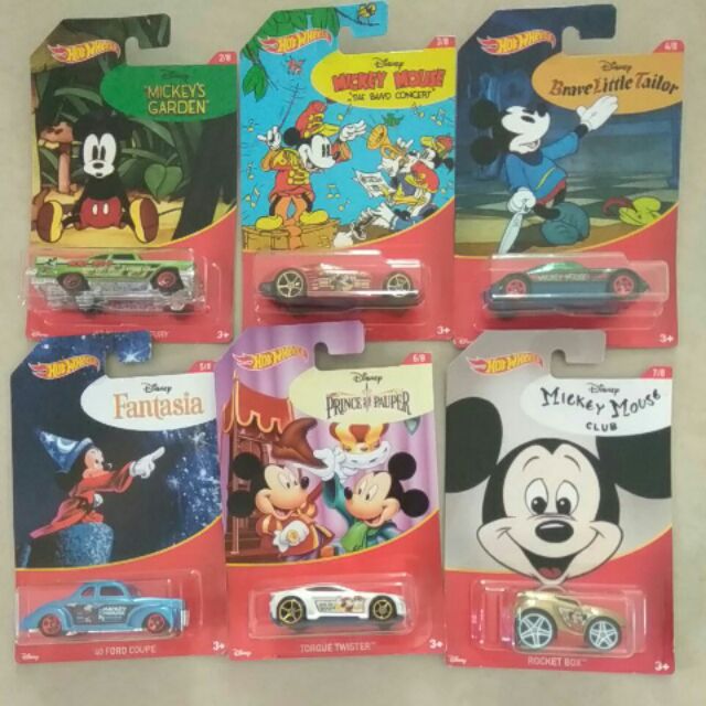 disney mickey mouse hot wheels