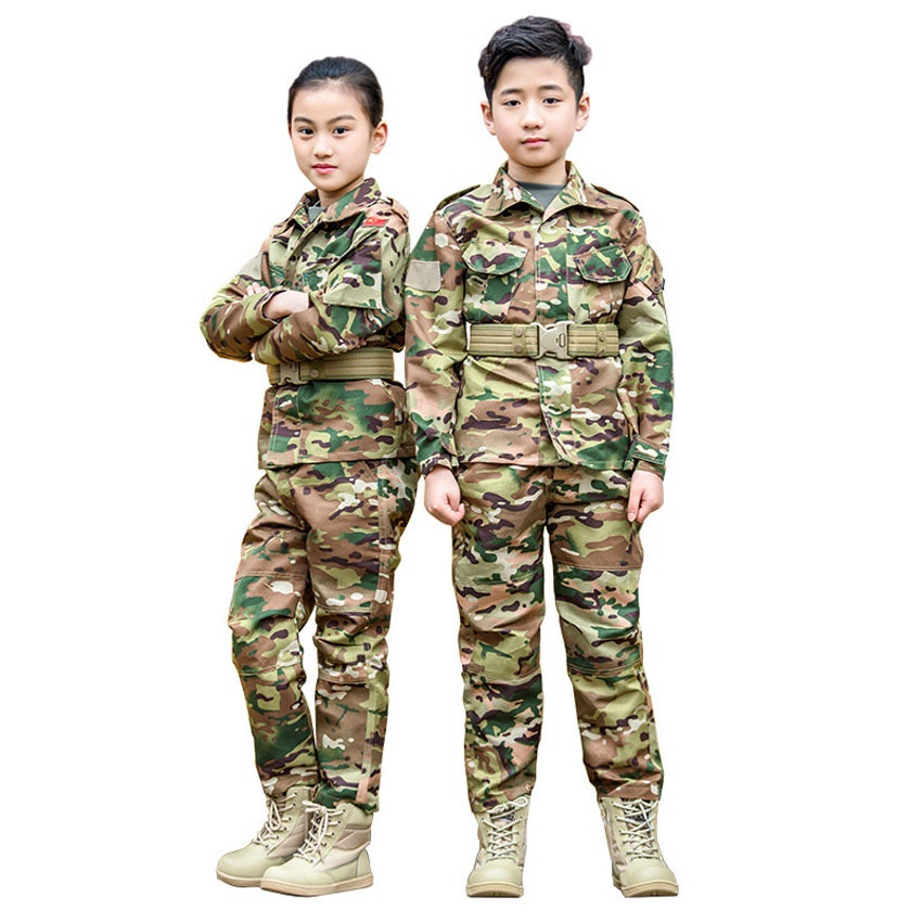 Baju Askar Budak Children WW2 Military Uniform Tactical Combat Boys ...