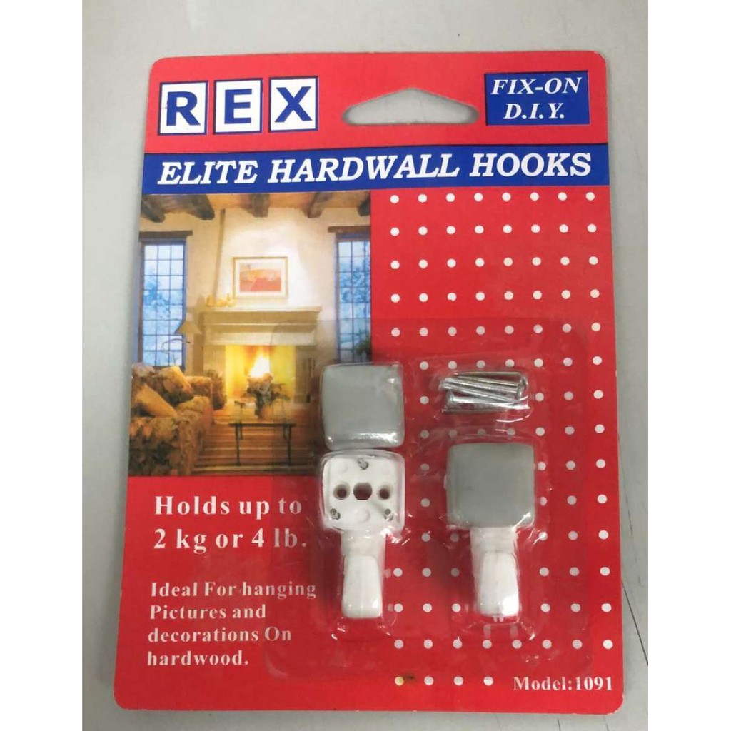 REX 1091 HOOK/HANGER SQUARE PLASTIC 7KG Shopee Malaysia