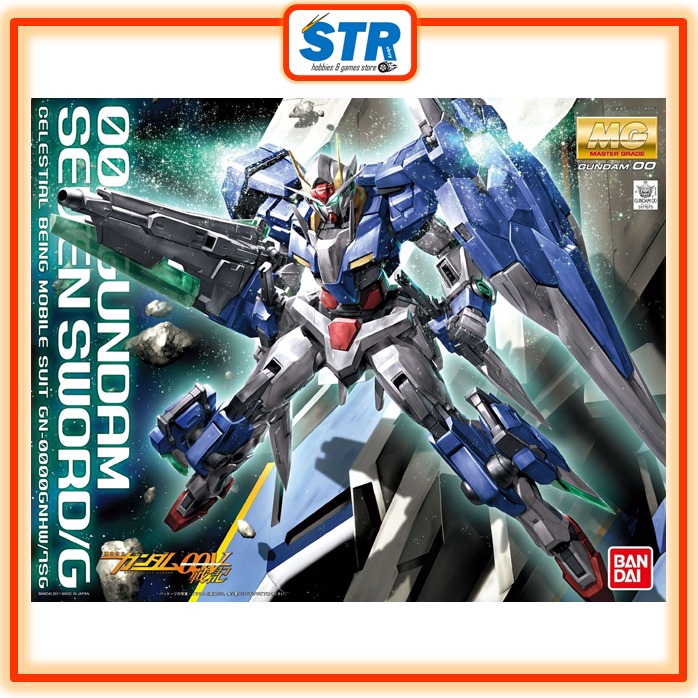 Bandai 1 100 Mg 00 Gundam Seven Sword G Shopee Malaysia