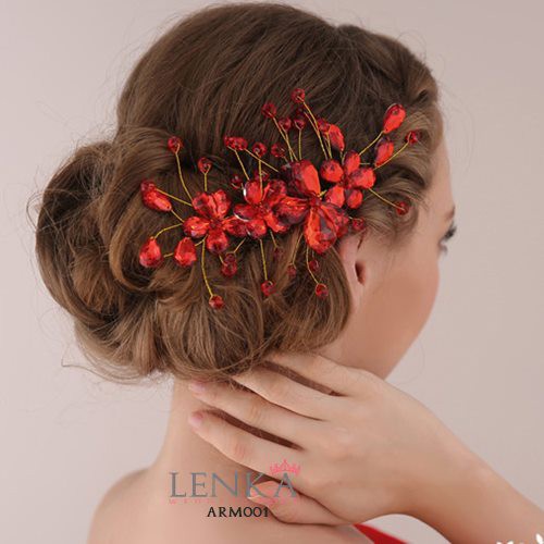 Headpiece Bridal Hair Accessories Wedding Party Arm001