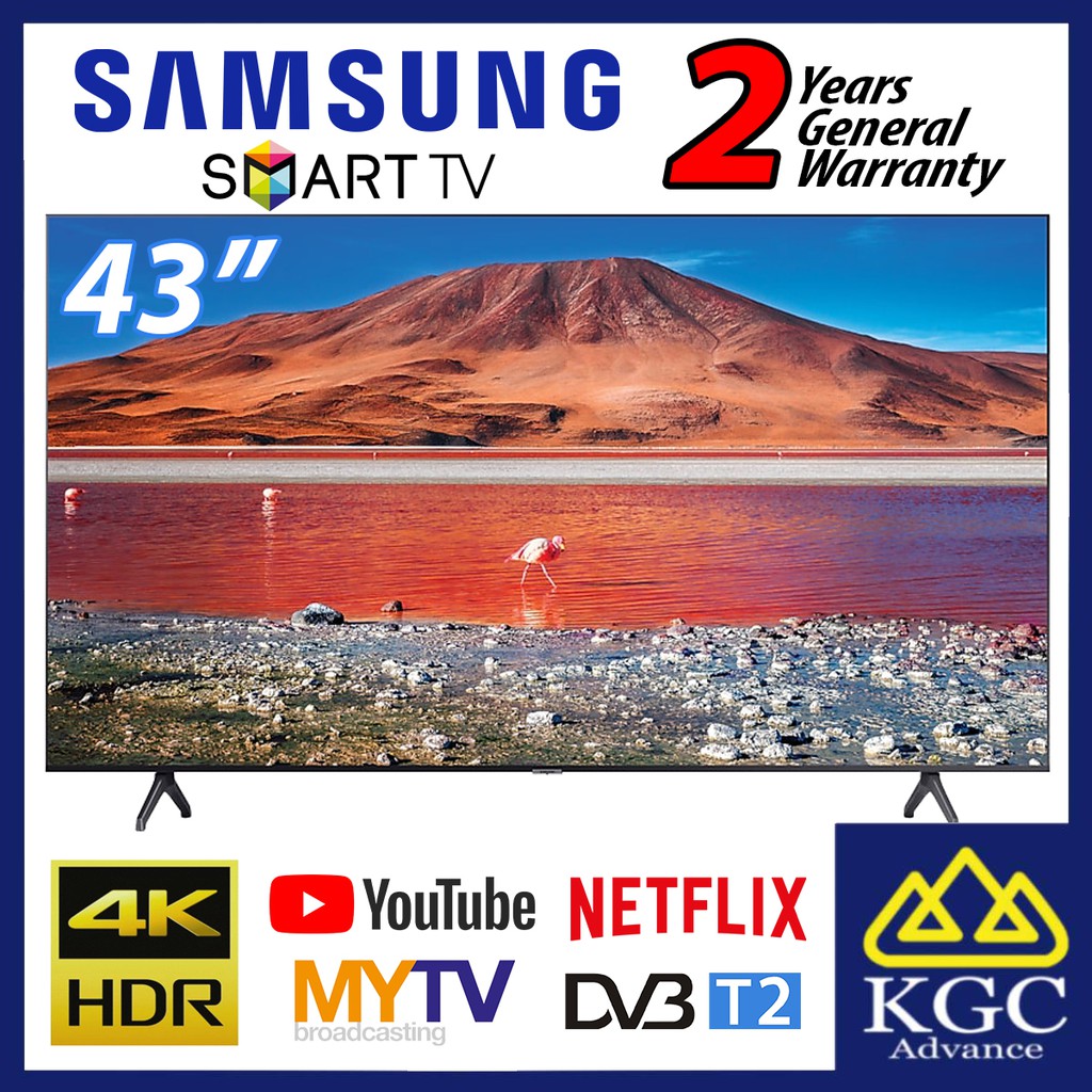 Free Shipping Samsung 43 Tu7000 4k Crystal Uhd Smart Tv Ua43tu7000kxxm Shopee Malaysia