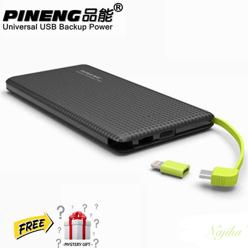 Penang Pn951 Ultra Slim Power Bank Shopee Malaysia