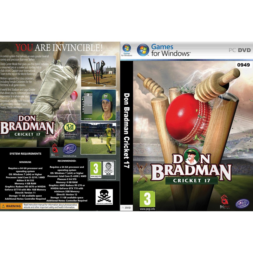 buy don bradman cricket 17 pc