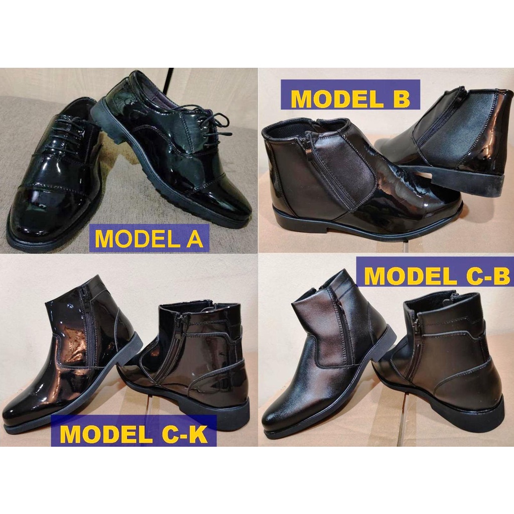 Ready Stock. Formal Men Shoes Kasut Kilat Lelaki Kerja Awam Pasukan Uniform Kasut Kawad