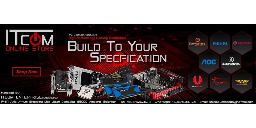 ITCOM ONLINE, Online Shop | Shopee Malaysia