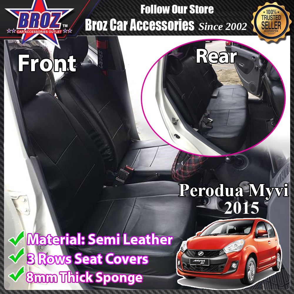 myvi car seat cover