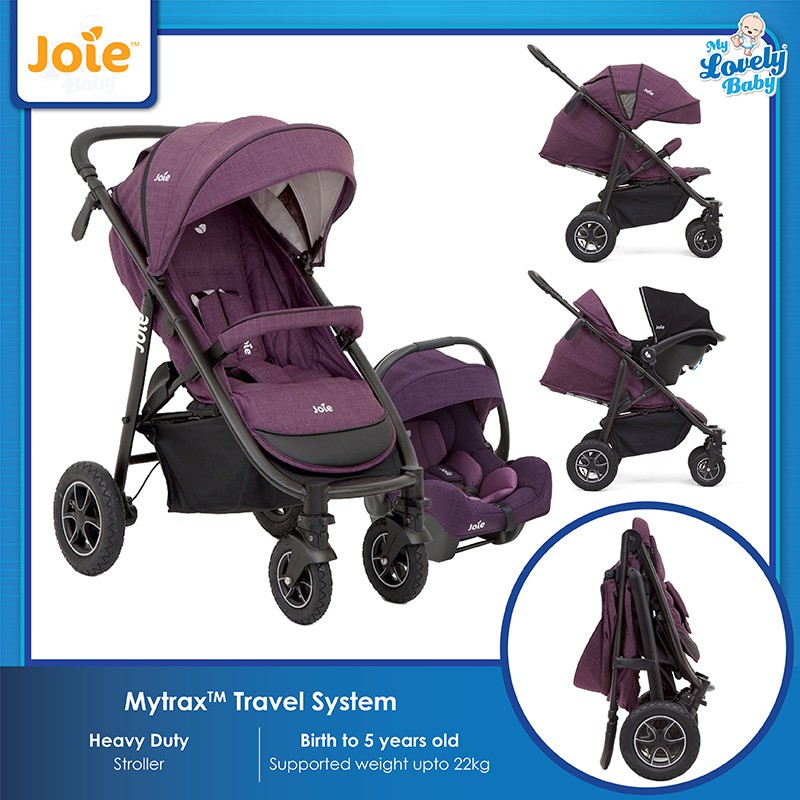 joie purple stroller