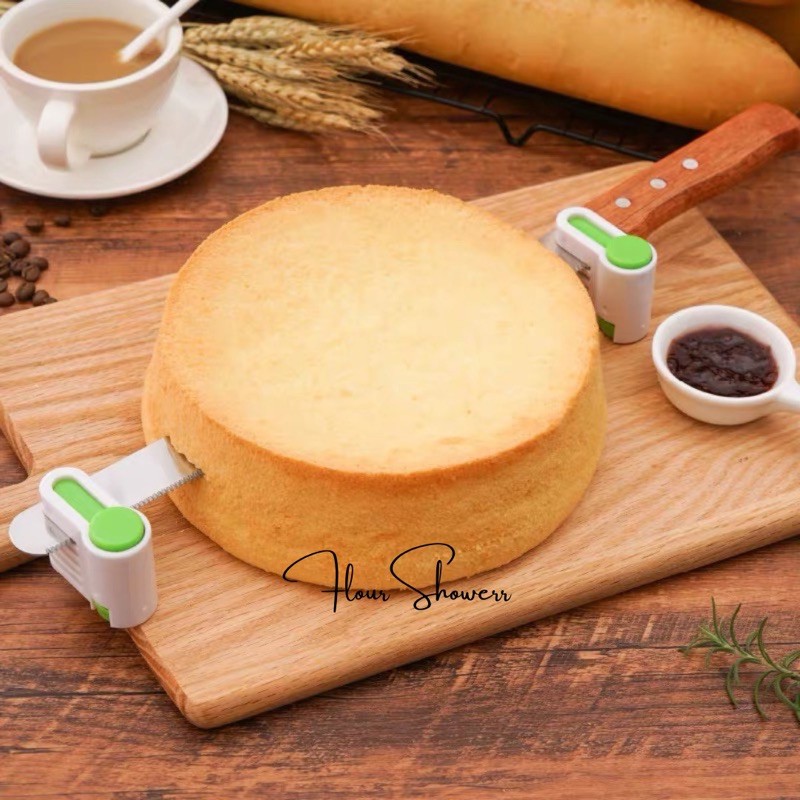 2pcs/Set 5 Layers Cake Slicer Bread Cutter Leveler | Cake Leveler | Cake Fixiator Tools Bread Slicer | 蛋糕分片器分割器