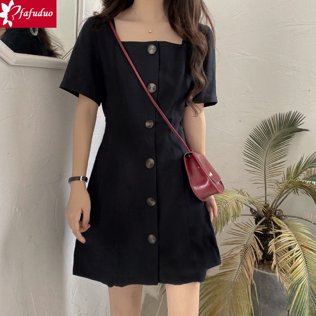 simple black dress for girls