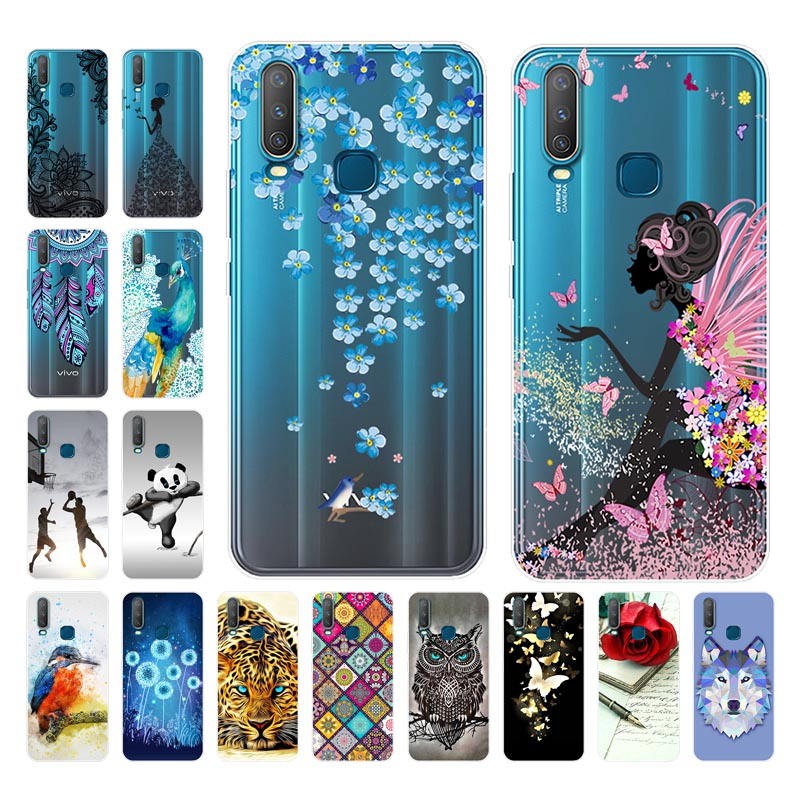 VIVO Y15 2020 Case Silicone TPU Cartoon Cover Phone Case VIVO Y15 2020