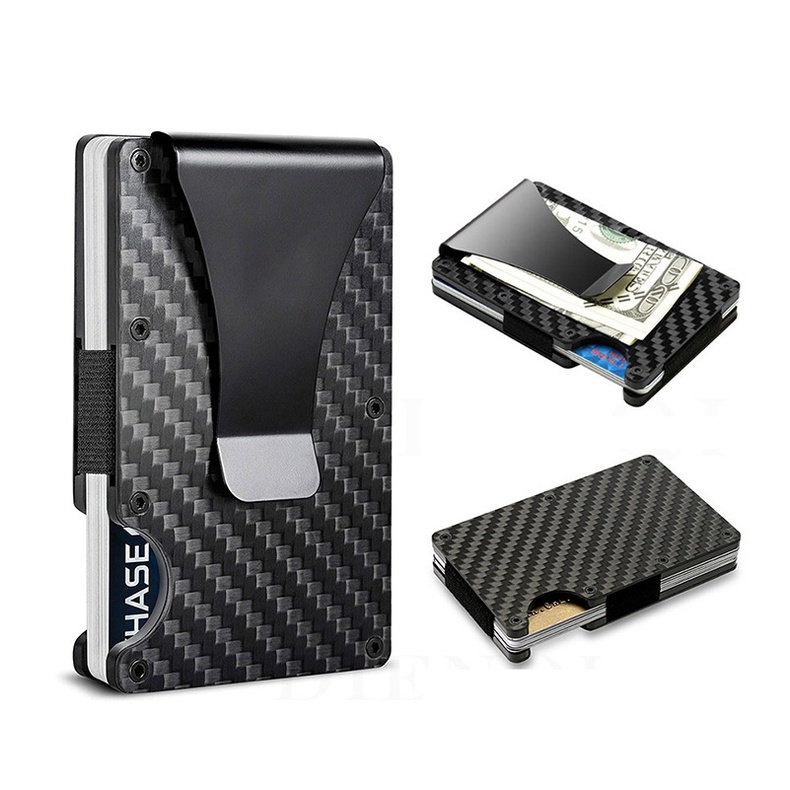 Card wallet Metal Aluminum Card Box AntiTheft Rfid Credit Ridge Card