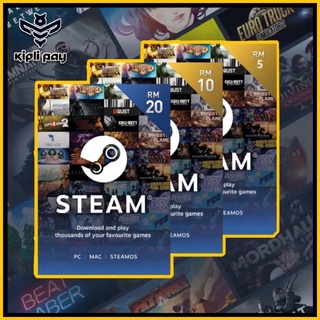 [KipliPay] Steam Wallet Code MY Instant Cheapest