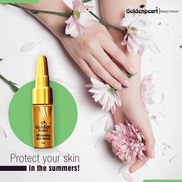 Golden pearl whitening serum 5ml Shopee Malaysia
