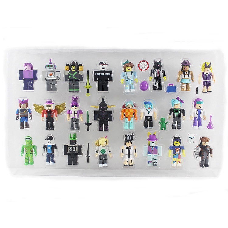 New 24pcs Roblox Building Blocks Ultimate Collector S Set Virtual World Game Action Figure Kids Toy Gift Shopee Malaysia - op robot roblox