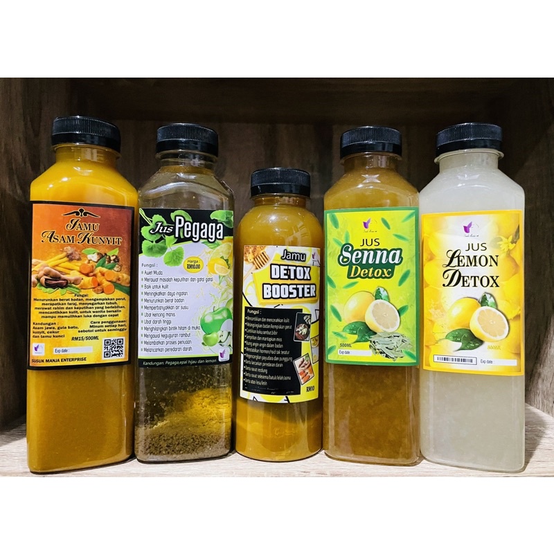 Buy Jus Jamu Minum Susuk Manja Pegaga Lemon Detox Jamu Asam Kunyit Jamu Detox Booster Kurus Sihat Cantik Seetracker Malaysia