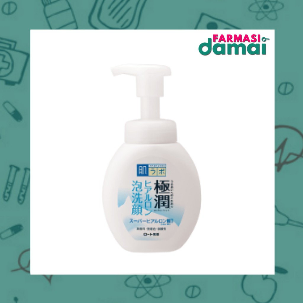 hada labo hydrating foaming wash
