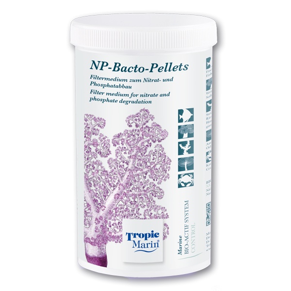 Tropic Marin NP Bacto Pellets 500ml / 1000ml Biodegradable filter