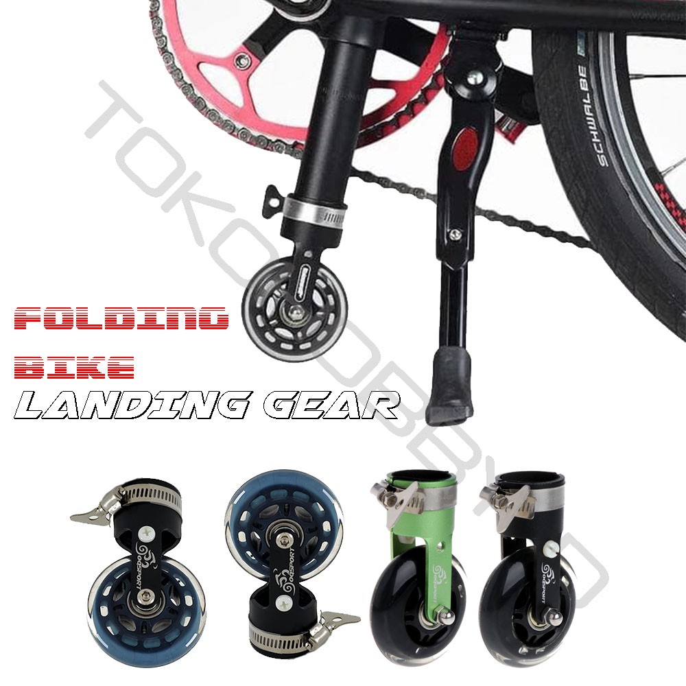 landing gear folding bike